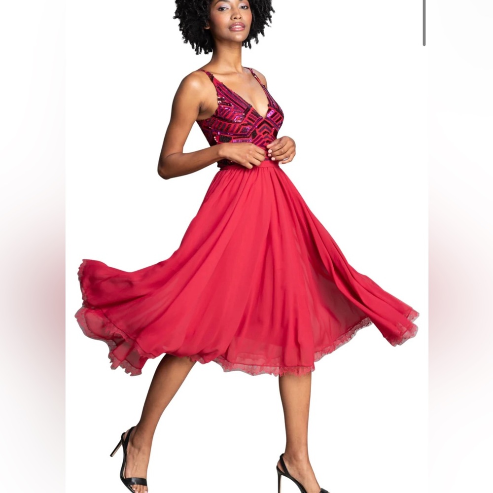 Dress the Population Alicia Dress
